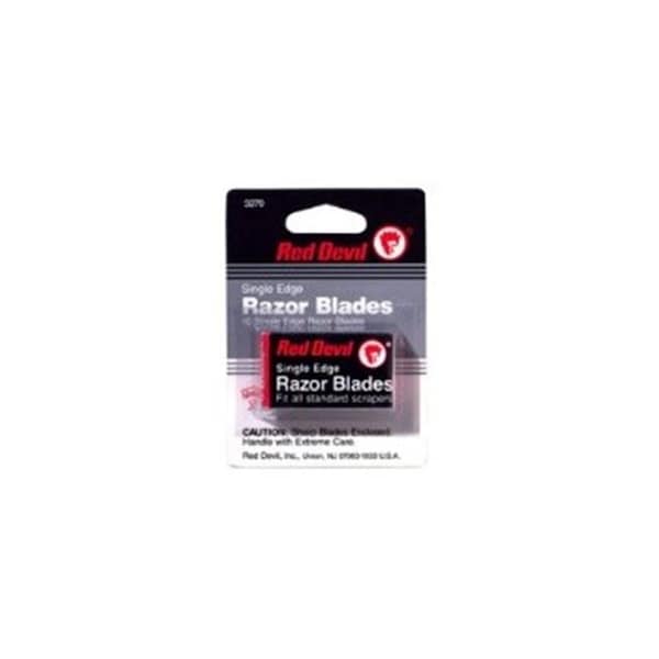 Red Devil 630-3272 Single Edge Razor Blades